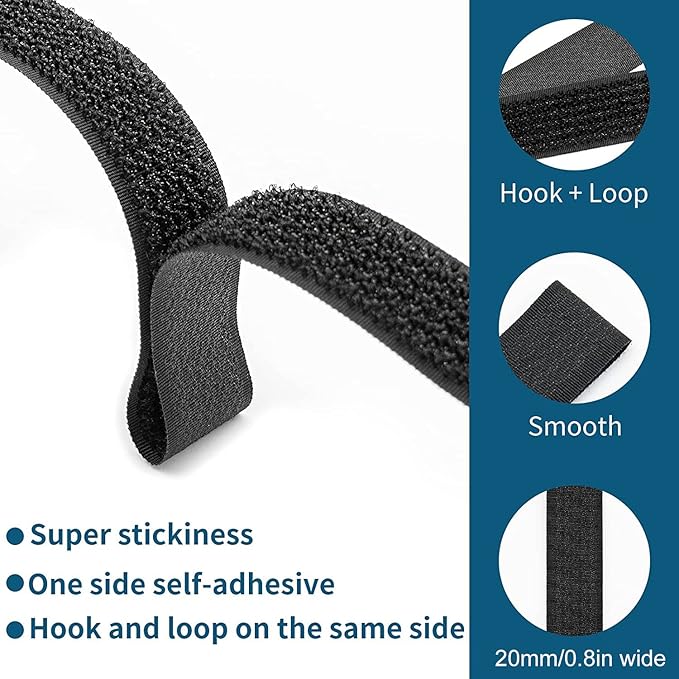 26Ft x 0.8In Adjustable Cable Straps - Image 3