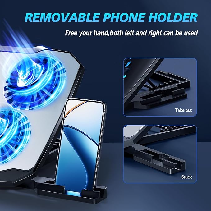 Laptop Cooling Pad, Gaming Laptop Cooler - Image 7
