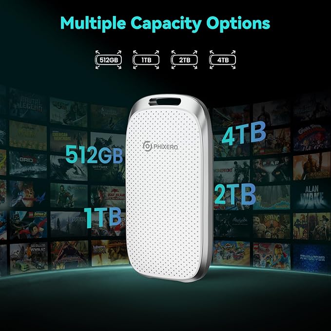 PHIXERO P5 1TB External Portable SSD - Image 6