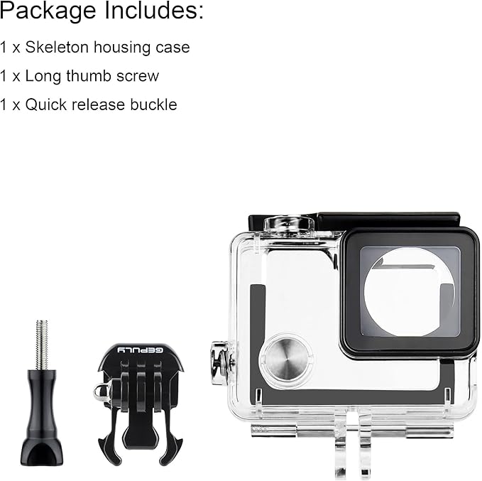 Skeleton Housing Case for GoPro Hero 4, Hero 3+, Hero 3 Action Camera Side Open - Image 8