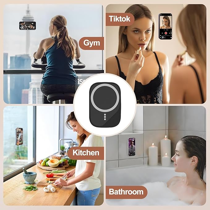 Magnetic Phone Suction Grip, Shower Phone Holder - Image 5