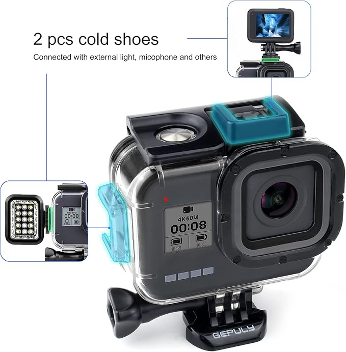 Waterproof Case for GoPro Hero 8 Black - Image 2