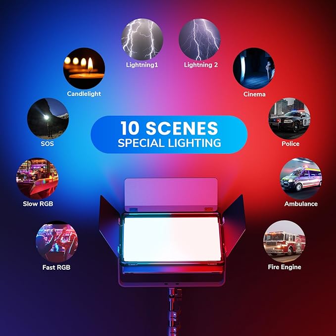 P80 LED Video Lighting Kit - Image 3