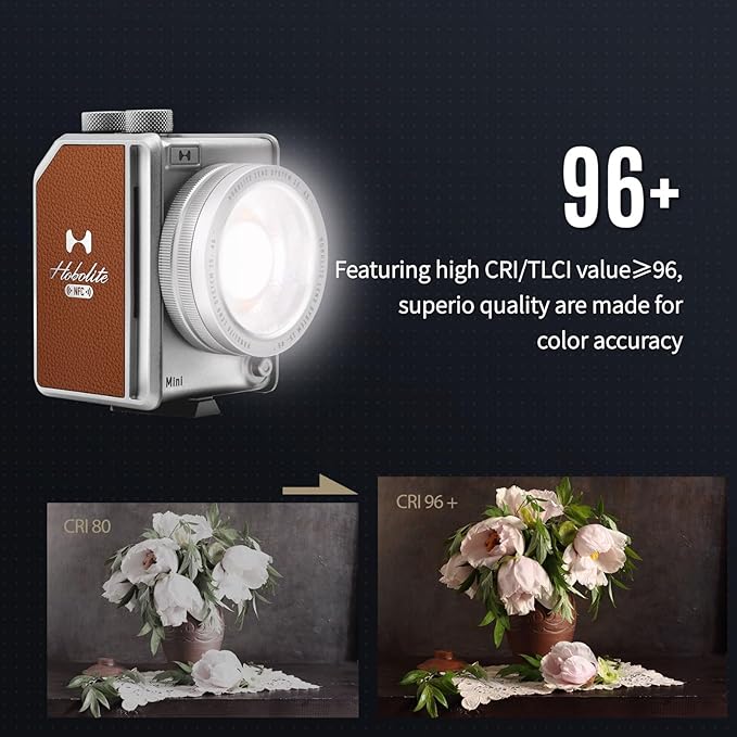 Harlowe Portable Mini LED Photography Lighting Creator Kit, 20W Travel Studio - Image 3
