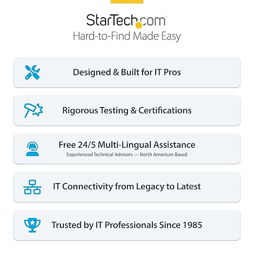StarTech.com USB-C Docking Station, Triple 4K 60Hz Monitors, Driverless - Image 9