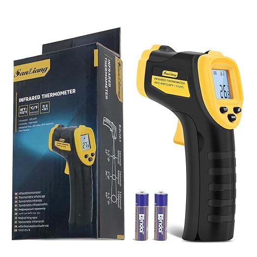 Infrared Thermometer Laser Temperature Gun -58℉ to 1112℉ by SanLiang