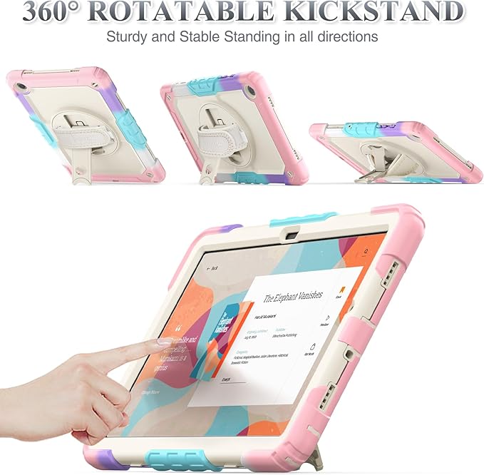 SEYMAC stock Case for Samsung Galaxy Tab A9+ Plus 11'', Full-Body Drop - Image 5