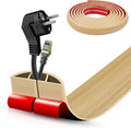 Floor Cord Cover Self Adhesive Cord Hider, 10FT Cable Management, Extension by DBHXXMB-HH