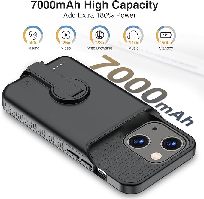 Battery Case for iPhone 13/13 Pro/14/14 Pro Charging Case - Image 4
