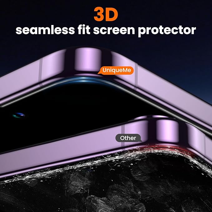 UniqueMe for iPhone 14 Pro Max Privacy Screen Protector - Image 6