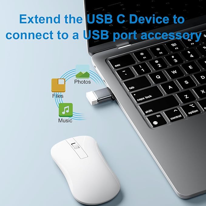 USB to USB C Adapter 10 Pack, USBC to USB Adapter, USBA to USBC Adapter - Image 2
