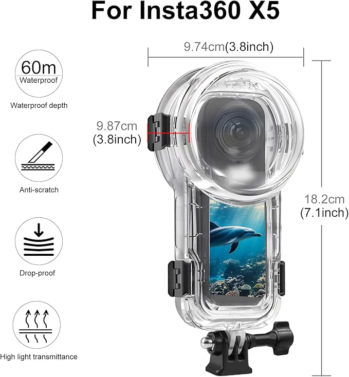 60M/196FT Invisible Diving Case - Image 2