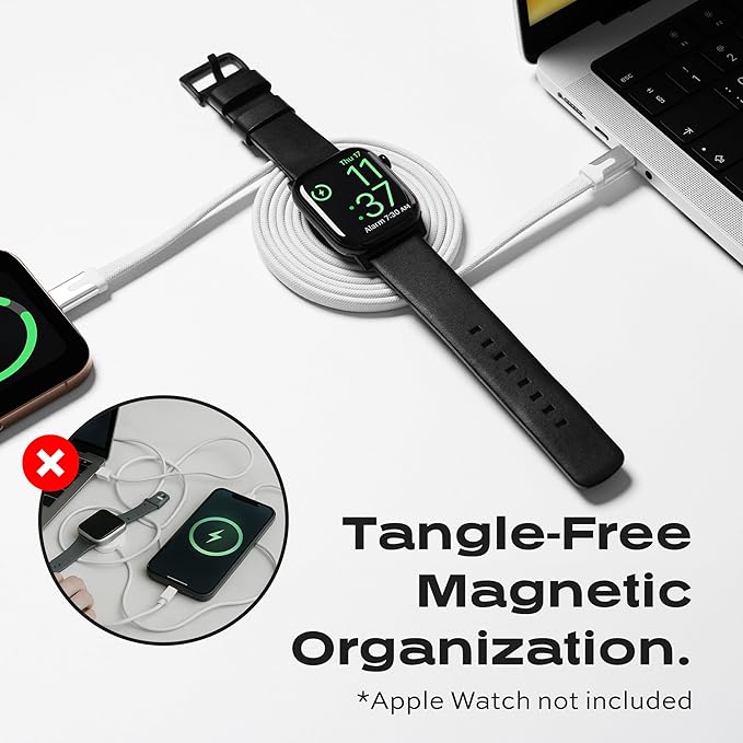 Statik MagStack Duo 2 in 1 USB C to USB C Cable Charging Station - Image 4