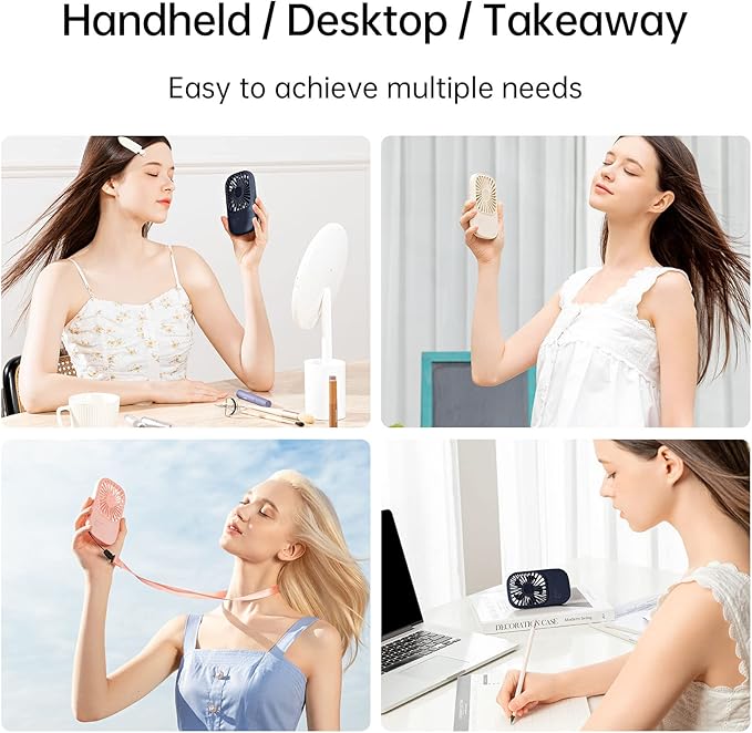 JISULIFE Handheld Mini Lash Fan - Image 6