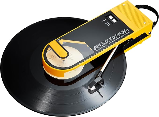 Audio-Technica AT-SB727-YL Portable Turntable - Image 3