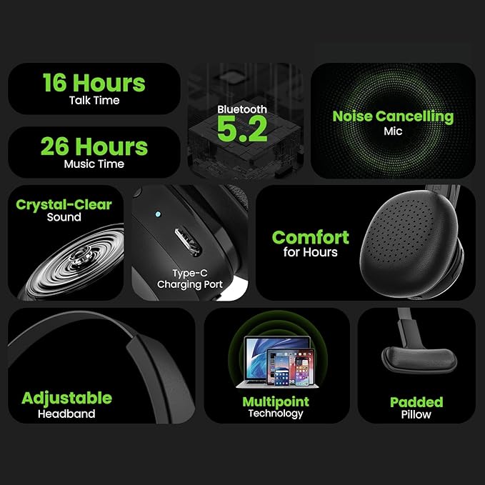 GEARit Wireless Bluetooth Headset - Image 9