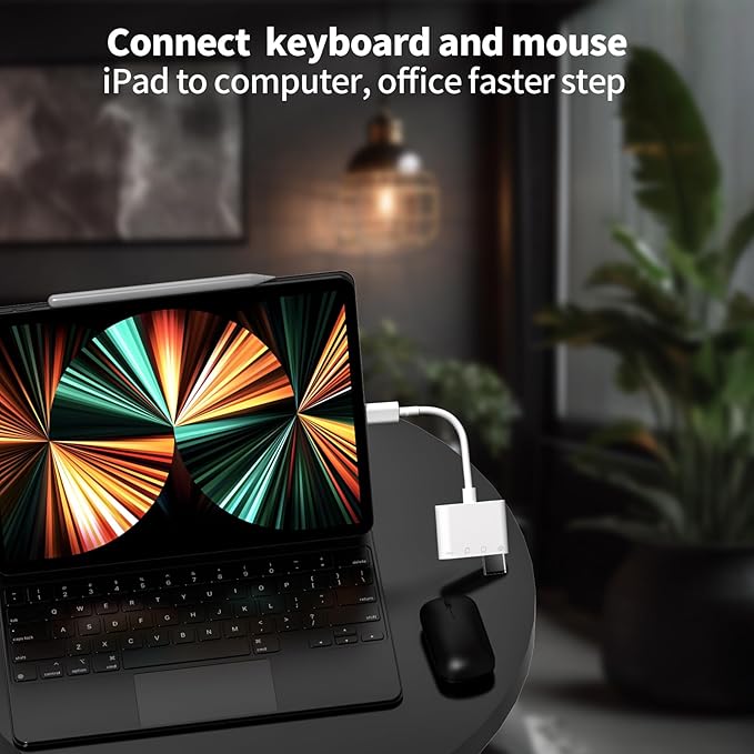 USB-C SD TF Memory Card Reader, 3-in-1 Type-C to SD/TF/USB OTG Camera Adapter - Image 4