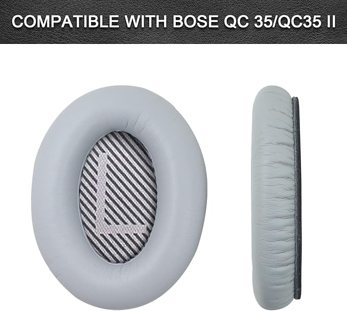 Replacement Ear Pads for Bose QuietComfort 35 35 II 15 25, Headphone Ear Covers - Image 2