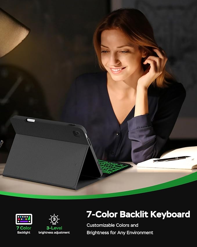 Keyboard Case for iPad 9th 8th 7th Generation 10.2" - Image 8
