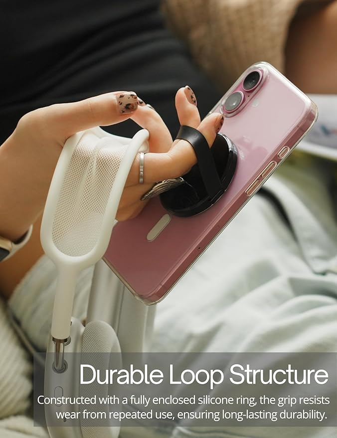 Heesch Magnetic Phone Grip for Back of Phone Ring Holder for Phone Case - Image 7