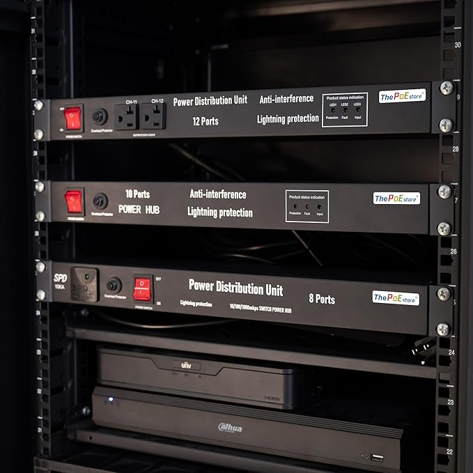 1U PDU Rackmount Power Strip - Image 9