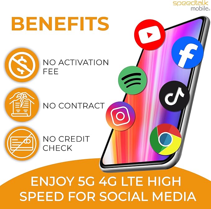 SpeedTalk Mobile Universal SIM Card Kit - Image 2