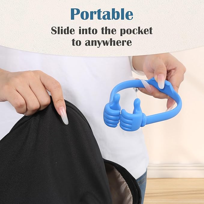 Honsky Thumbs up Cell Phone Stand Holder, Ok Stand Tablet Stand Cradle - Image 8