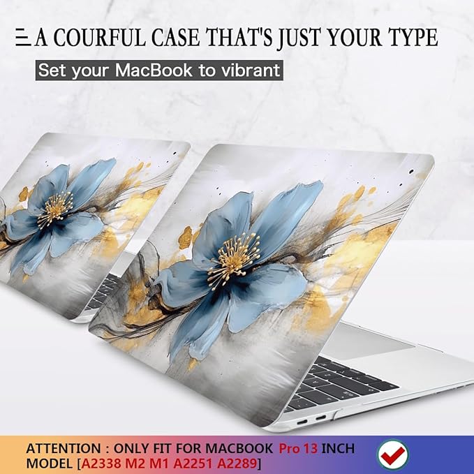 CISSOOK Compatible with MacBook Pro 13 inch 2025-2020 Release Model M2 M1 Chip - Image 3