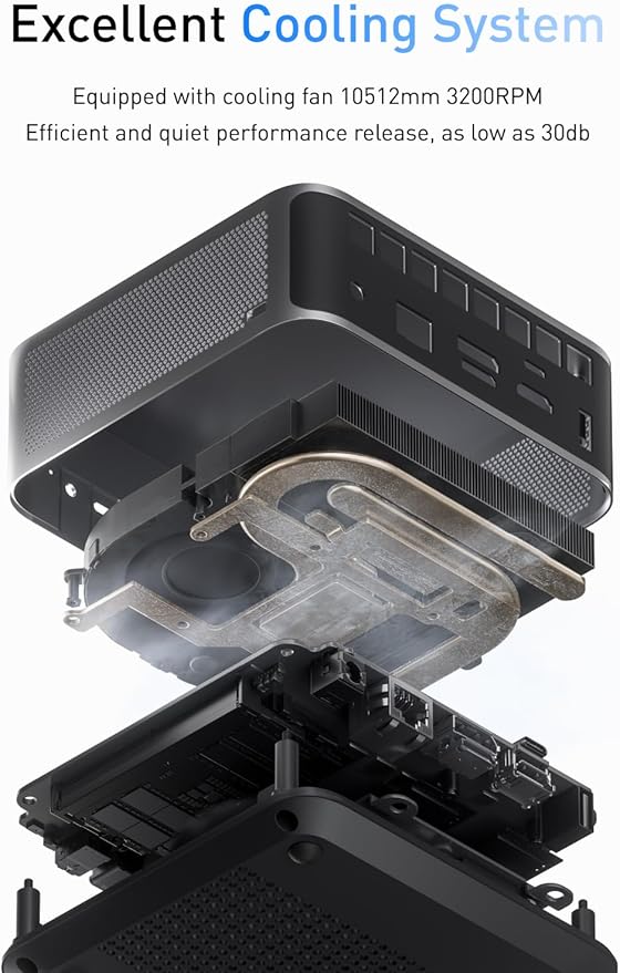 MINISFORUM AI Mini PC Barebone M1 Pro-125H - Image 4