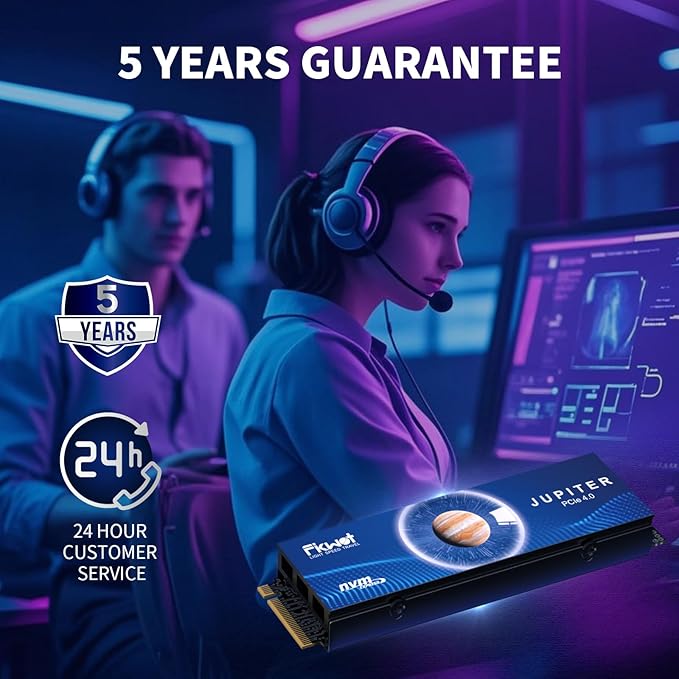 FX910 4TB M.2 NVMe SSD for PS5&PC, PCIe Gen4 2280 Gaming SSD - Image 7