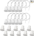 10PCS Recessed Wired Security Window Door Contact Sensor, Normally Closed NC by FOCMKEAS