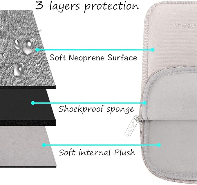 MOSISO Laptop Case 13.3 inch, 13-13.3 inch Laptop Sleeve Bag Compatible - Image 3