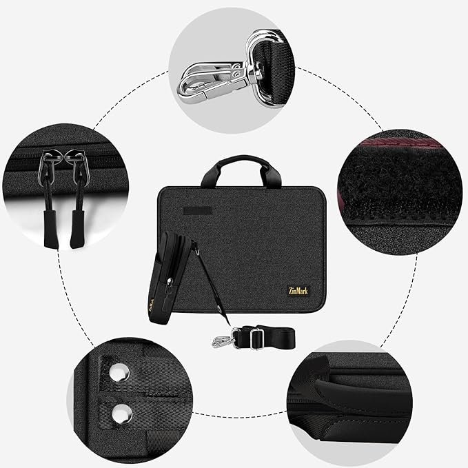 Laptop Case 15.6 Inch Briefcase Military-Grade Protection - Image 5