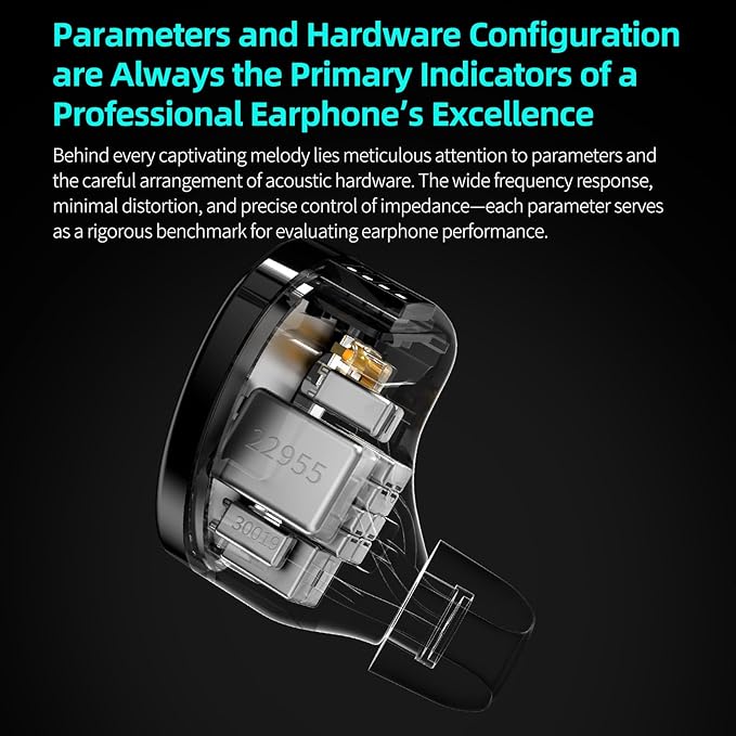 KZ Sonata 14BA IEMs, in-Ear Monitor Headphone High-Performance Flagship HiFi - Image 6