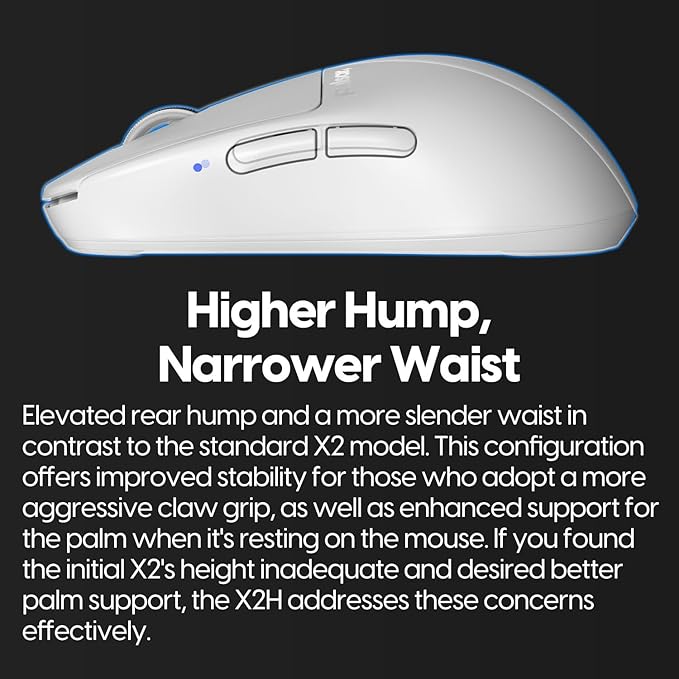 Pulsar Gaming Gears X2H mini Wireless Gaming Mouse, Ultra Lightweight 1.83 oz - Image 5
