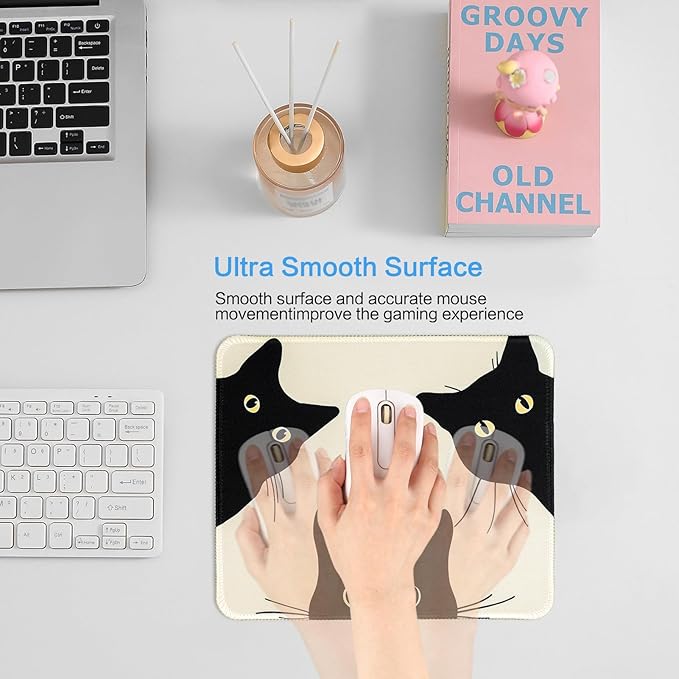 Funny Mouse pad Square Cute Mouse Mat - Image 5