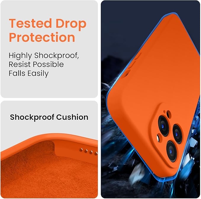 FireNova for iPhone 14 Pro Case, Silicone Upgraded Phone Case with, Soft - Image 4