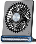 Koonie Portable Desk Fan, 3.5-20hrs Battery Operated Small USB Fan by Koonie