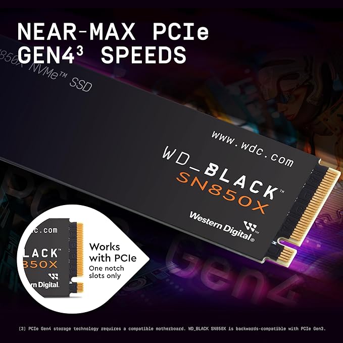 WD_BLACK 1TB SN850X NVMe Internal Gaming SSD Solid State Drive - Image 6