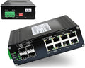 Industrial Managed 8-Port 10/100/1000Base-T PoE Switch by Xnyahitog