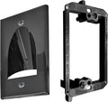 BestMounts - 1 Pack In Wall Cable Management Kit - Recessed Wall Plate Cable by BestMounts