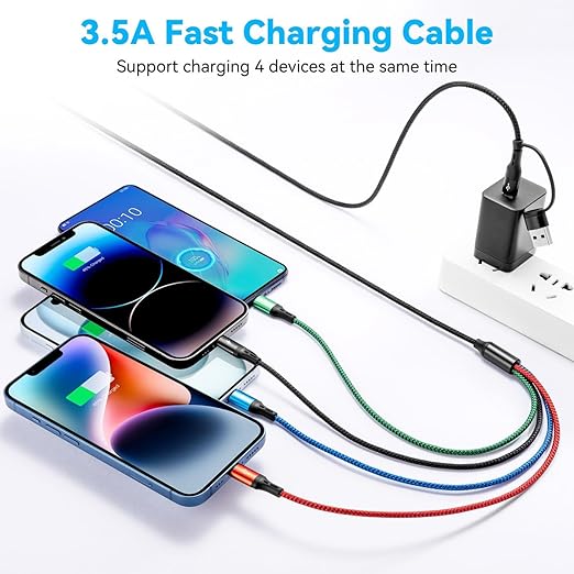 5 in 1 Multi Charging Cable 3.5A - Image 2