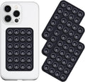 Silicone Suction Phone Case Mount 3 Pack, Silicon Adhesive Suction Cup Phone by LvShuLiangPin