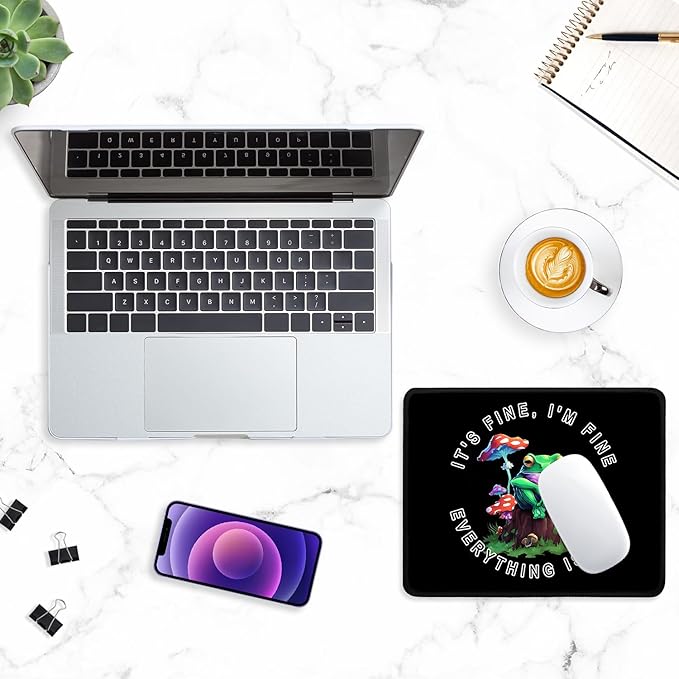 ITNRSIIET Mouse Pad with Stitched Edge Premium Textured Smooth Precise - Image 7
