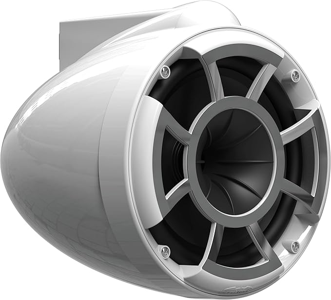 wet sounds Rev 8 White V2 Revolution Series 8" White Tower Speakers w/Fixed - Image 6