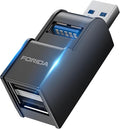 FORIDA 3 Ports USB 3.0 Adapter, USB Hub by FORIDA-Besttecforusbhubdockingstation