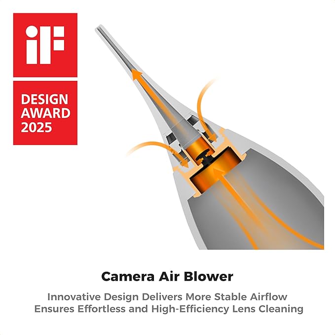 K&F CONCEPT Air Blower, with Long Nozzle/Short Nozzle Switch Design, Single Air - Image 2