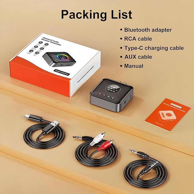 Upgrade Bluetooth 5.2 Transmitter Receiver aptX Adaptive/Low Latency/HD - Image 8