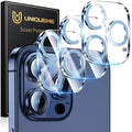 UniqueMe for 3 Pack iPhone 15 Pro/iPhone 15 Pro Max Camera Lens Protector by UniqueMe
