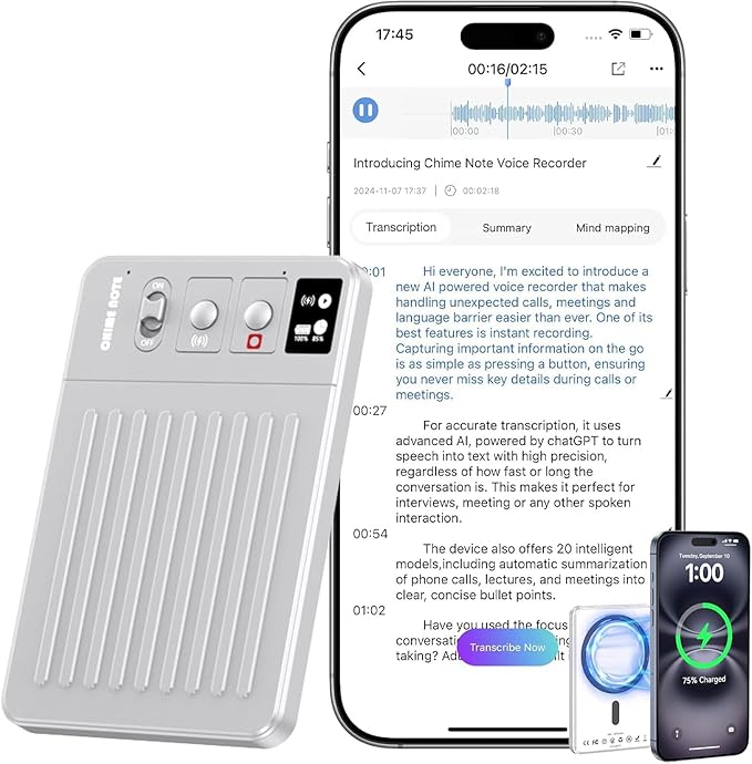 AI Voice Recorder by Sigovoxic